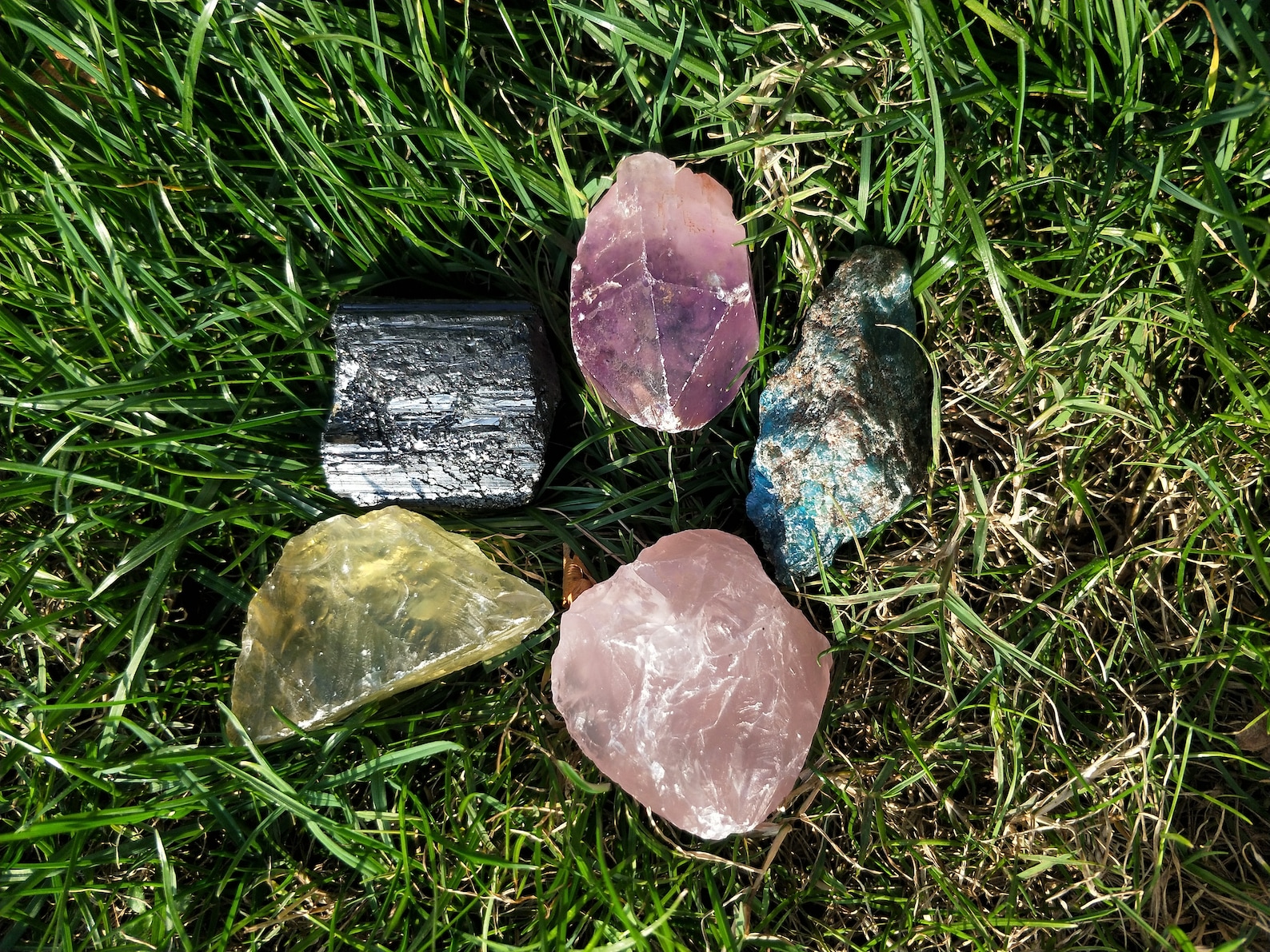 Healing Crystals and Stones Raw Set Large Etsy