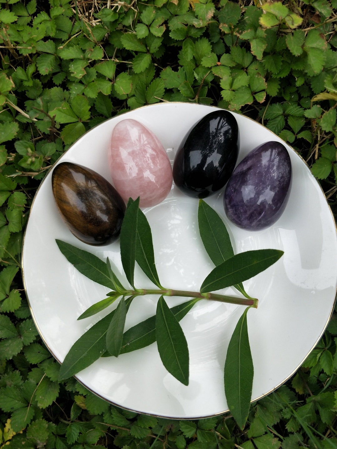 Crystal Eggs Choose Your Gemstone - Etsy