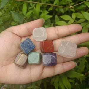 7 Chakra Kristall Set mit Sodalith