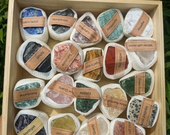 Large Raw Crystal Gift Box Set For Beginners Choose Quantity