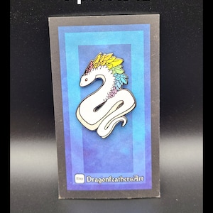 Quetzalcoatl Dragon Enamel Pin