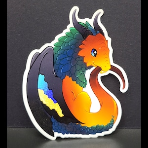 Tail Bite Fireflicker Sticker