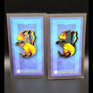 Fireflicker Enamel Pin