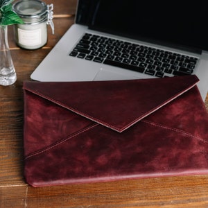 Personalized gifts for women,Laptop sleeve macbook air 13,Mac laptop case,Leather laptop case,laptop sleeve 15.6 leather,Leather envelope