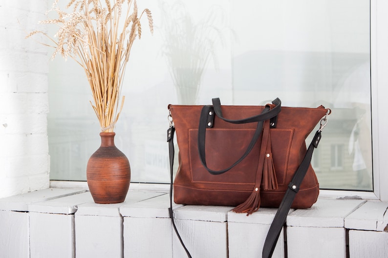 Tote bag,Shoulder bag,Women Leather Bag,Leather messenger bag,Leather tote women,Women laptop bag,Laptop Tote,Brown leathertote,Computer bag