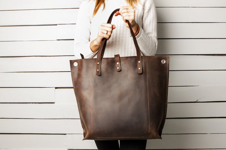 Tote bag,Personalized Bag,Leather Laptop Bag,Leather tote women,Laptop Tote,Large leather tote,Brown leather tote bag,Leather tote work image 7