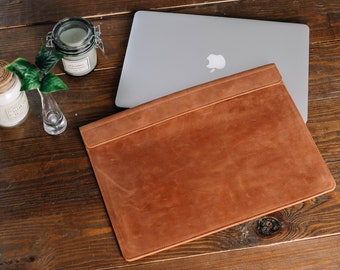 Brown leather laptop sleeve, Laptop cases, Case macbook pro 13, 13 inch macbook case, Computer bag,Laptop case leather, Leather computer bag