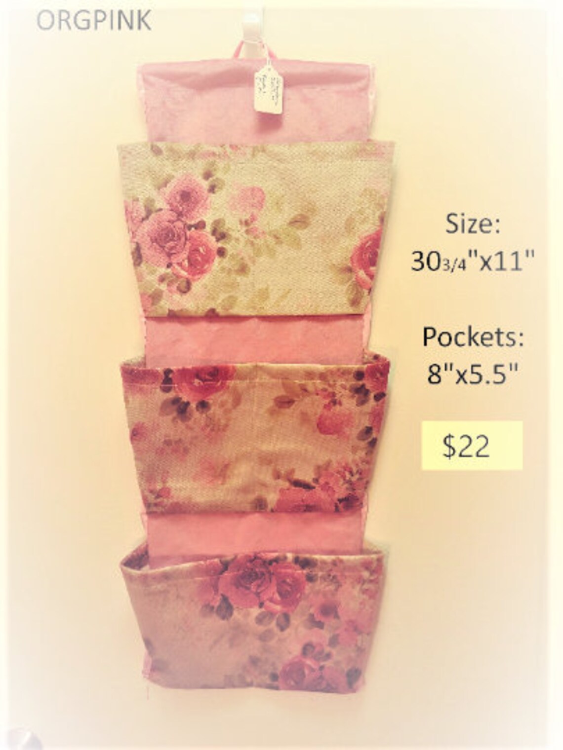 Wall Hanging Storage / Pocket Organizer Etsy