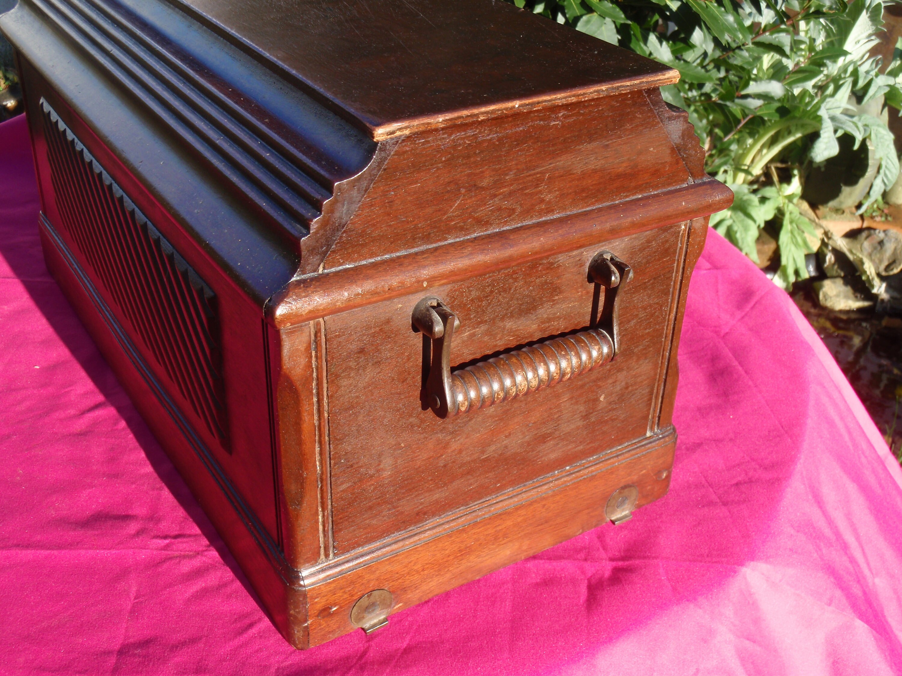 Singer Sewing Machine Coffin Lid Sewing Machine Case Edwardian Etsy