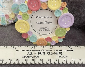 Cute as a Button frames