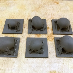 Eggs (6) and Nest compatible for Spidicules Kingdom Death Monster