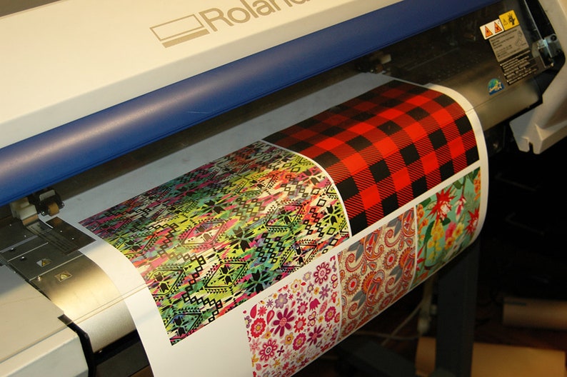 pattern heat transfer printed HTV or ADHESIVE or GLITTER lilyb heat transfer vinyl adhesive vinyl Patterned vinyl flower sprinted vinyl