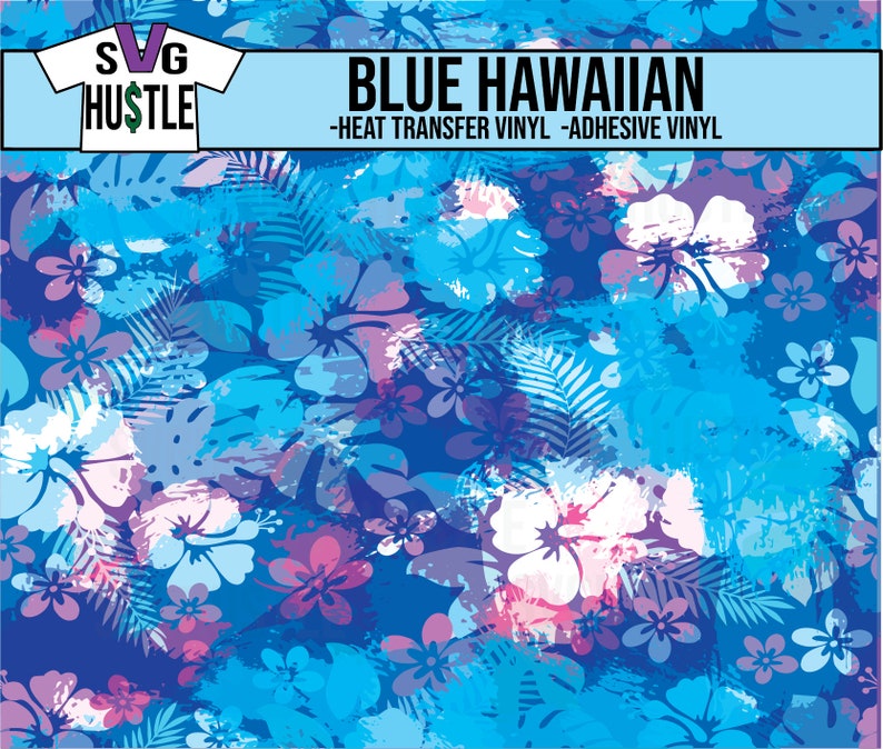 pattern heat transfer printed HTV or ADHESIVE or GLITTER lilyb heat transfer vinyl adhesive vinyl Patterned vinyl flower sprinted vinyl