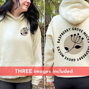 Front Back Gildan 18500 Mockup Sand Hoodie Mock up Sand Gildan 18500 Sweatshirt Mockup Backside Gildan 18500 Mock up, Back view Sand