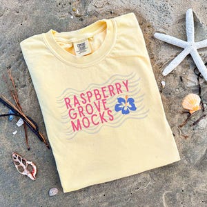 Butter Comfort Colors Mockup, C1717 Butter Mock up, Beachy Comfort Colors Shirt Butter Flatlay Mock up, 1717 Yellow Mock up, Butter Mockup