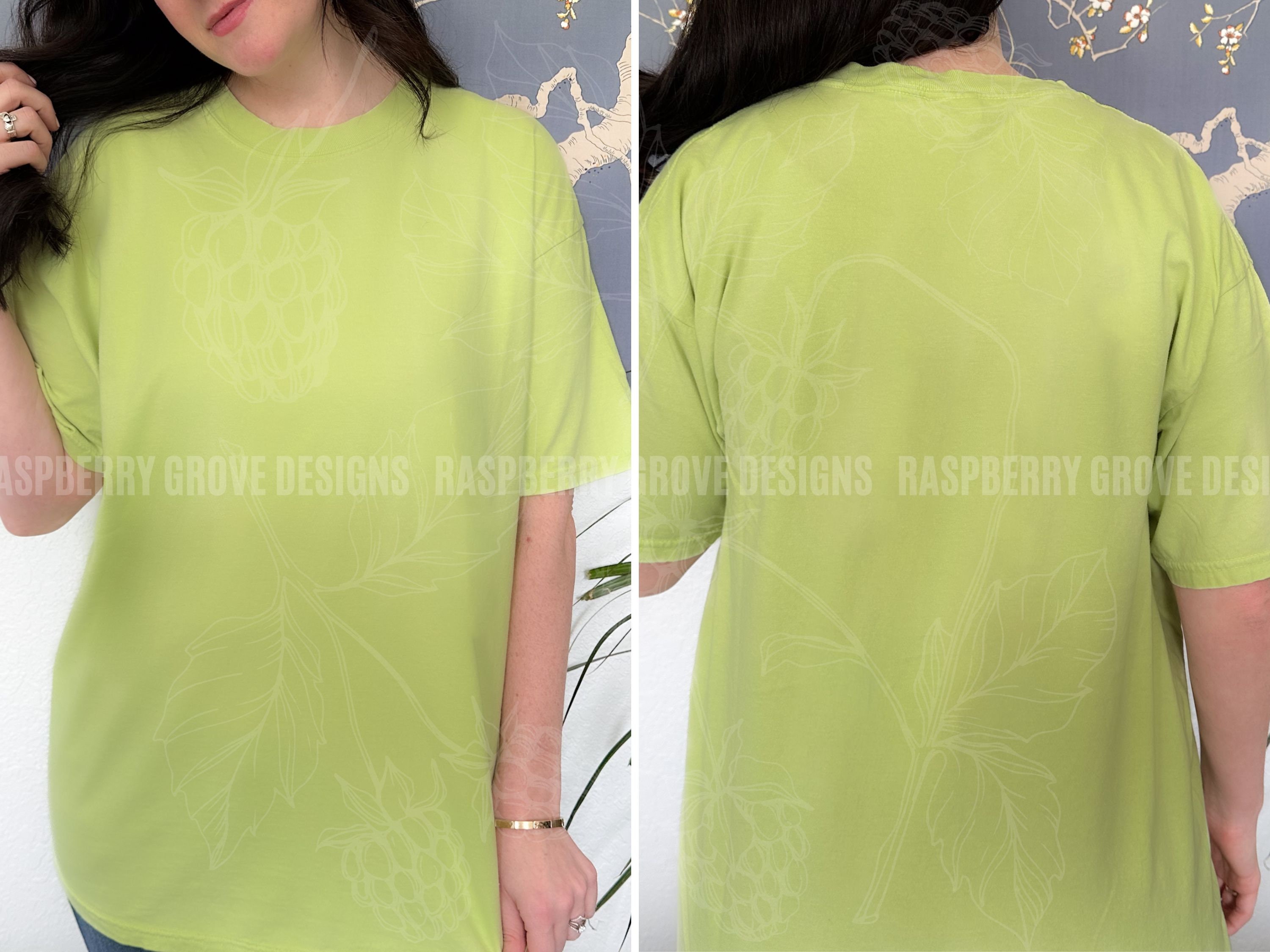 Front and Back Mockup, Comfort Colors Backside Mockup, Front Front and Back Mockup, Comfort Colors Backside Mockup, Front