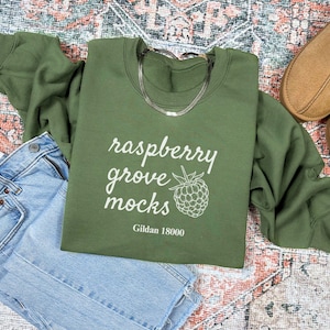 Military Green Gildan 18000 Mock up, Gildan 18000 Sweatshirt Mockup, Fall Mockup, Military Green Sweatshirt Mock up, G180 Flatlay Mockup