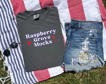 Patriotic Comfort Colors Mockup, Pepper July 4th Comfort Colors Mock up, Pepper 4th of July Mockup, Pepper 1717 Flatlay Mockup, Pepper C1717