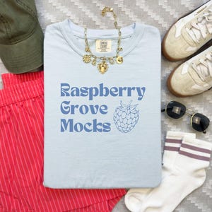 Comfort Colors Chambray Mockup, Comfort Colors 1717 Mockup Folded Flatlay, Chambray Comfort Color Mock up, C1717 Flat lay Mockup with Boxers
