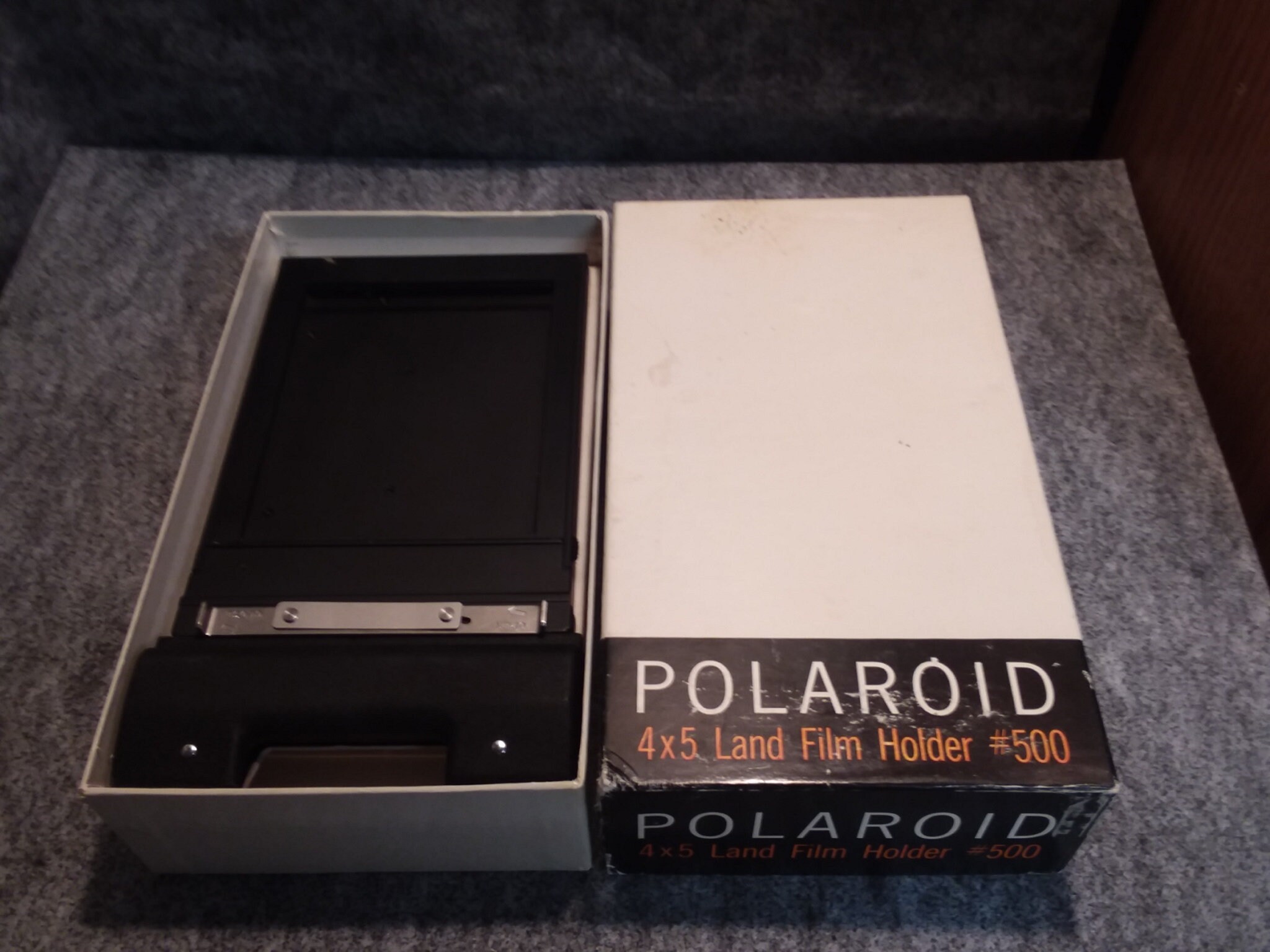 polaroid 4x5 film holder