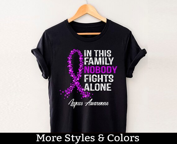 Lupus Warrior Unbreakable T-Shirt Awareness Support Lupus Warrior Unbreakable T-Shirt Awareness Support