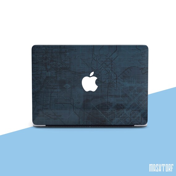 Metro Plan Macbook Case Drawing Macbook Air Case Science Etsy