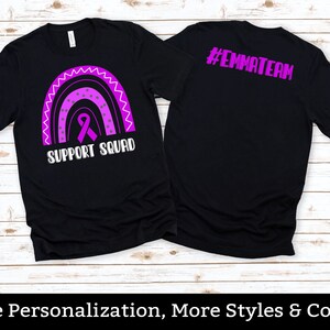 Custom Epilepsy Awareness Shirt, Support Squad TShirt, Epilepsy Gifts, Epilepsy Purple Ribbon, Epilepsy Fight, Epilepsy Month