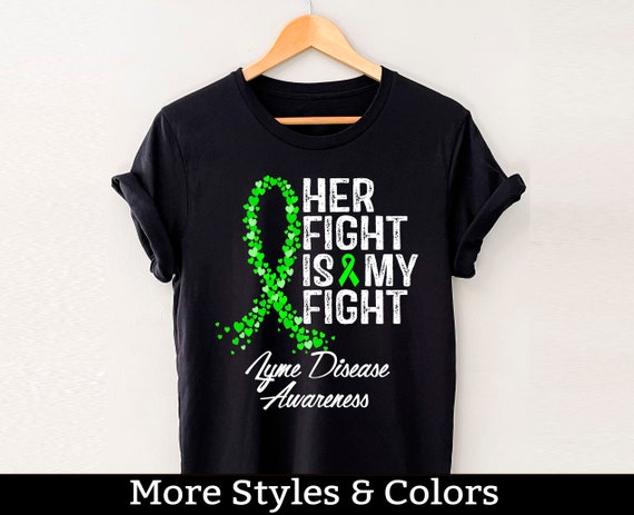 Lyme Fighter Lyme Disease Awareness Tshirt Lyme Fighter Lyme Disease Awareness Tshirt