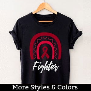Multiple Myeloma Awareness Shirt, Kämpfer Multiples Myeloma Burgundy Ribbon TShirt, Multiple Myeloma Support Squad, Multiple Myeloma Warrior
