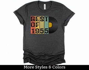 69th Birthday Gift Shirt For Men – “Gettin’ Old Pissy & Cranky” Custom Year Tee – Personalized Present