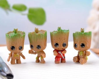 Ensemble de figurines Baby Groot : jouets Les Gardiens de la Galaxie (2 pouces)