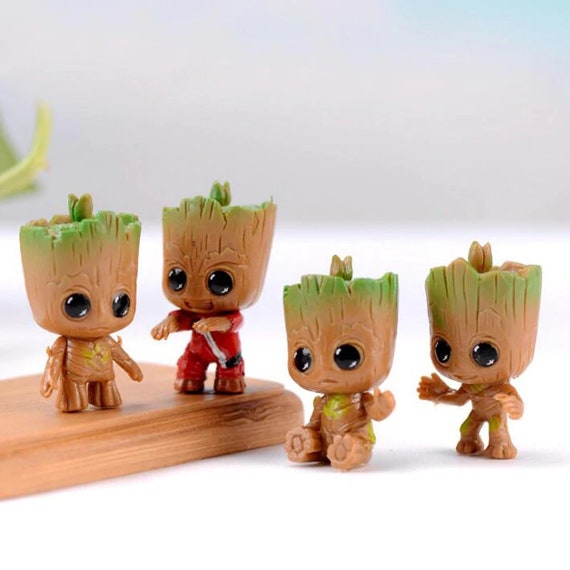 Baby Groot Guardians Of The Galaxy Tree Fantasy Creature Niedliche Ohrringe  Halskette Anhänger - .de