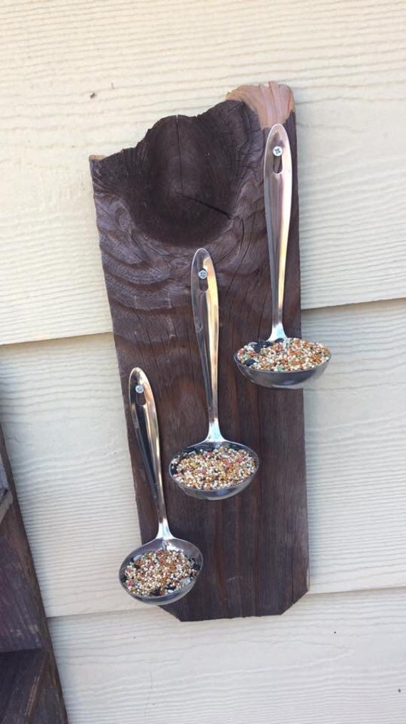 Handmade Bird Feeder Hanging Bird Feeder Wood Bird Feeder Etsy