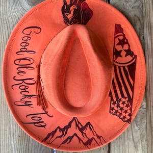 Ut Vols Cowboy Hat - Etsy display picture 3