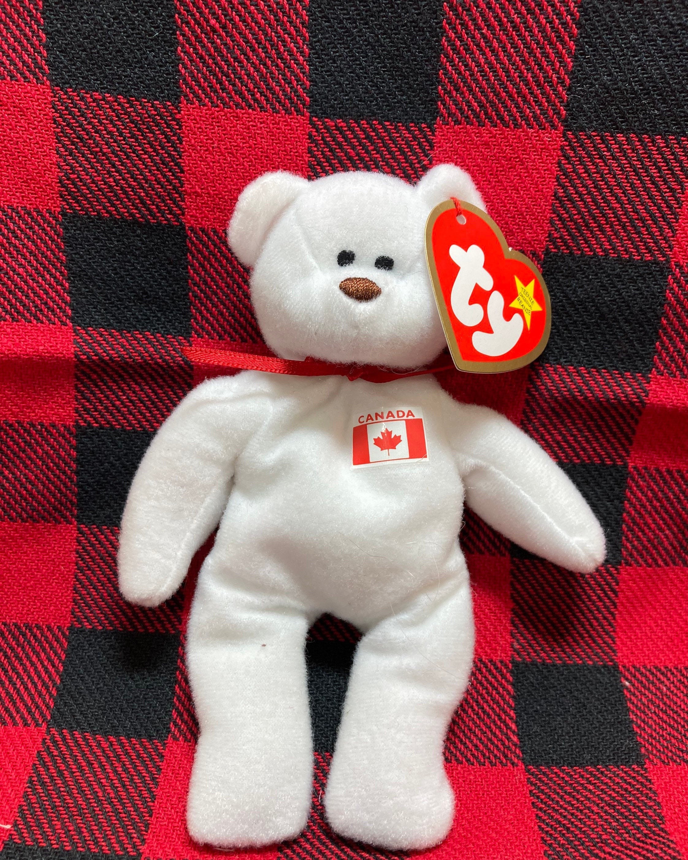 Maple the Bear Teenie Beanie Baby Etsy