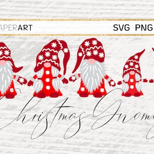 Download Christmas Gnome Family Svg Gnomes Png Eps Tomte Nisse Etsy