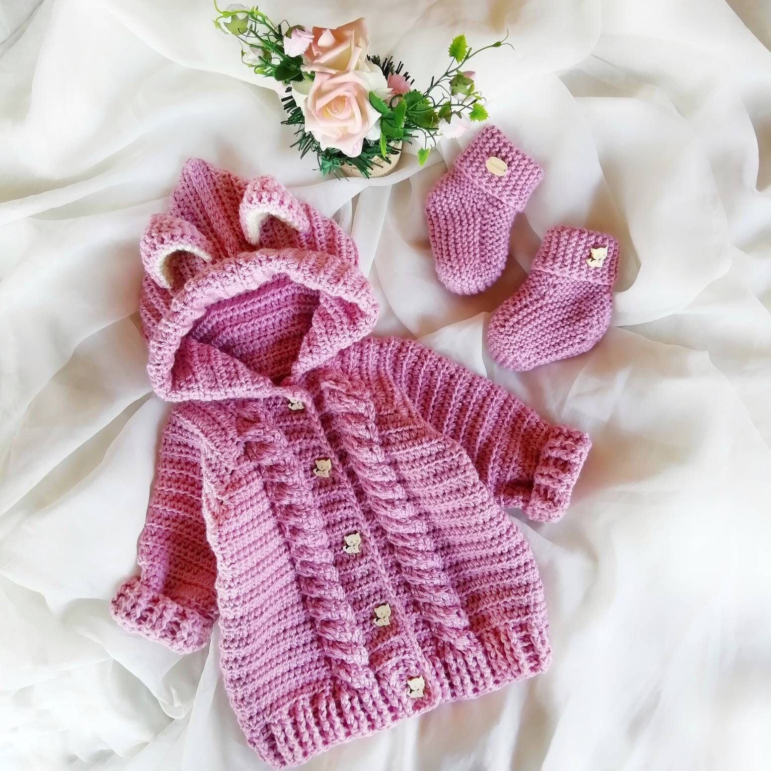 Easter knit baby sweater Toddler clothes Toddler sweater Etsy