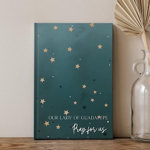 Our Lady of Guadalupe Catholic Journal – Faith Notebook for Women, Summer Prayer Journal, Catholic Gift, Bible Study, Confirmation
