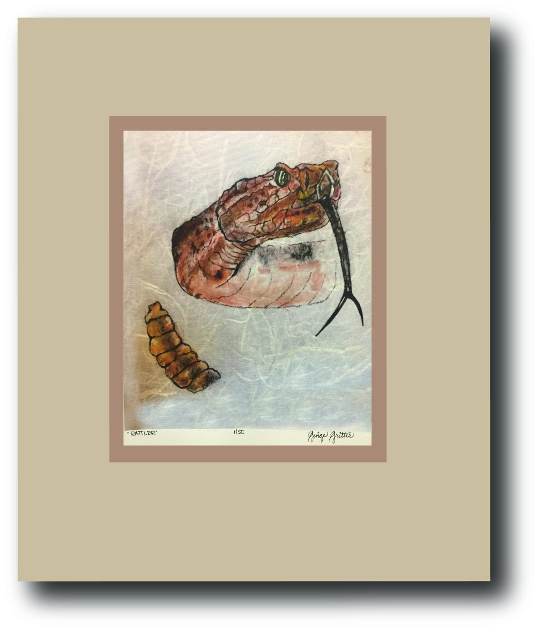 Artist Rattery Rattler - Etsy