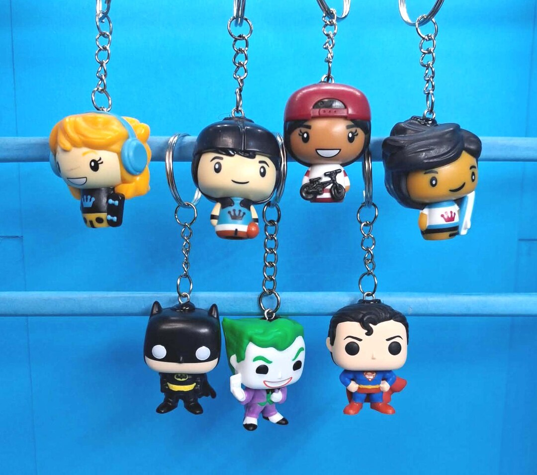 Pop Key Rings Kinder Joy Funko Pop Keyrings - Etsy UK