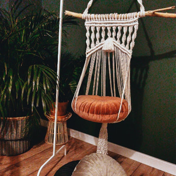 Macrame cat hammock, Gift for Pet Lovers, Pet Gifts, Macrame Pet House, Handmade Pet Hanging Bed, Cat Lover Gifts, Pet Toy Furnitures