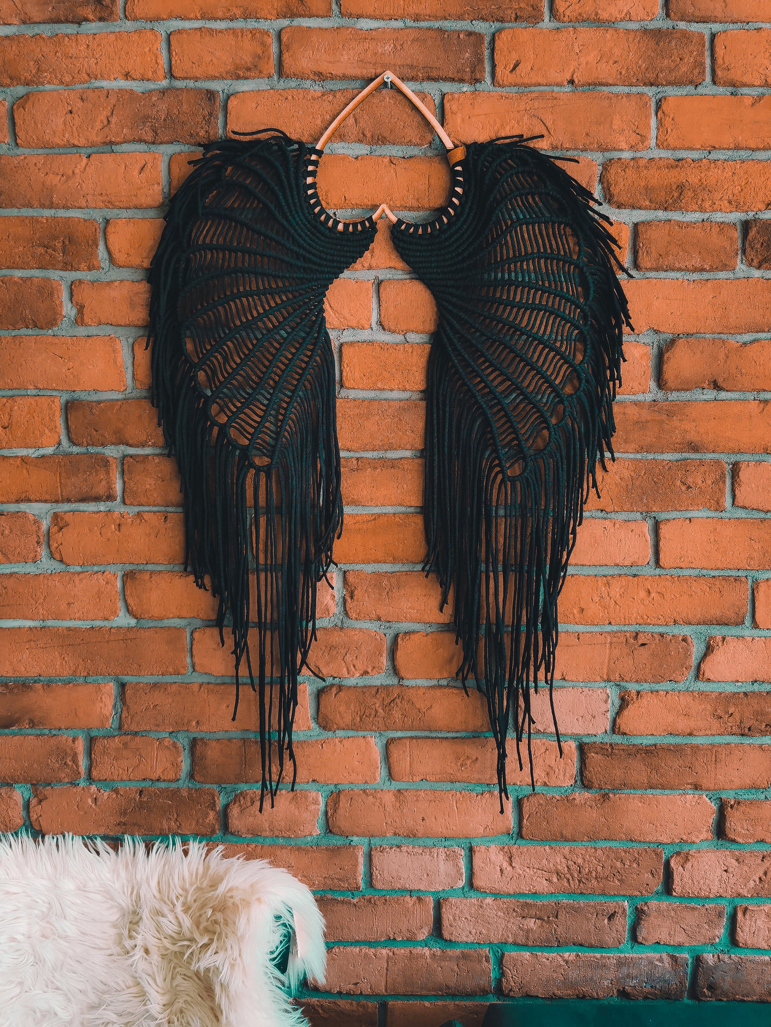 Large Macrame Angel Wings Wall Hanging XL Etsy Australia