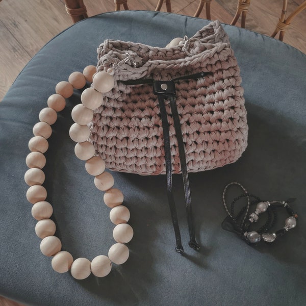 Crochet Bag, Knit Tote Bag, Handmade Bag, Fashion Bag, Hand made bag boho
