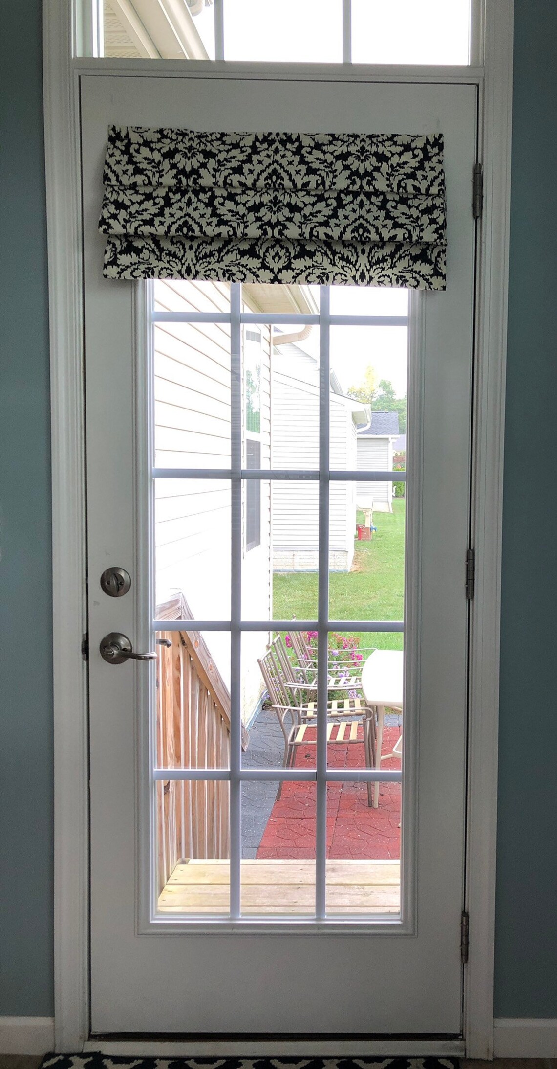 Shade No Hardware Fits Doors with Window Etsy