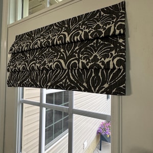 24”x38” Magnetic Shade | Limited Quantities  | 100% Cotton Slub Canvas |  Dark Grey, White | Metal/Magnetic Door Required | One Panel