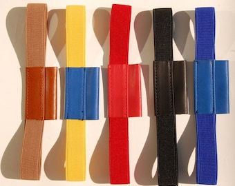 Banda para libros, portabolígrafos, portabolígrafos para agenda, banda para marcapáginas, portabolígrafos para diario, correa para libros, presilla para bolígrafo, bandolera para bolígrafo, varios colores disponibles
