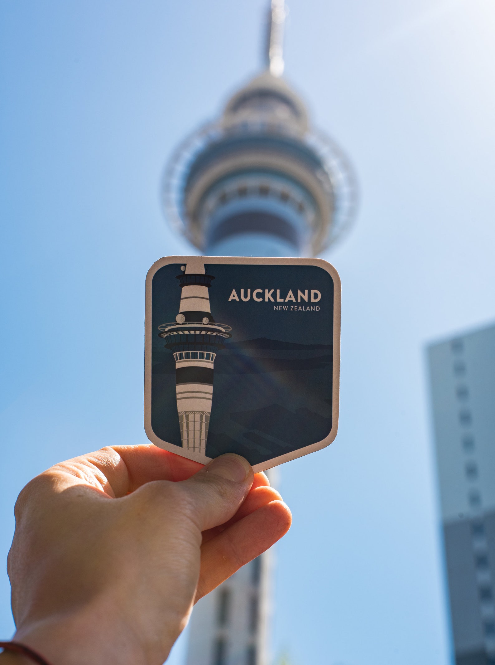 Auckland Travel Sticker Etsy