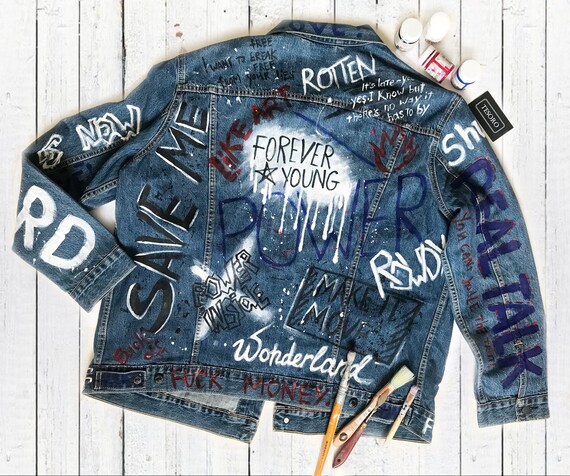 Denim Jacket / Etsy