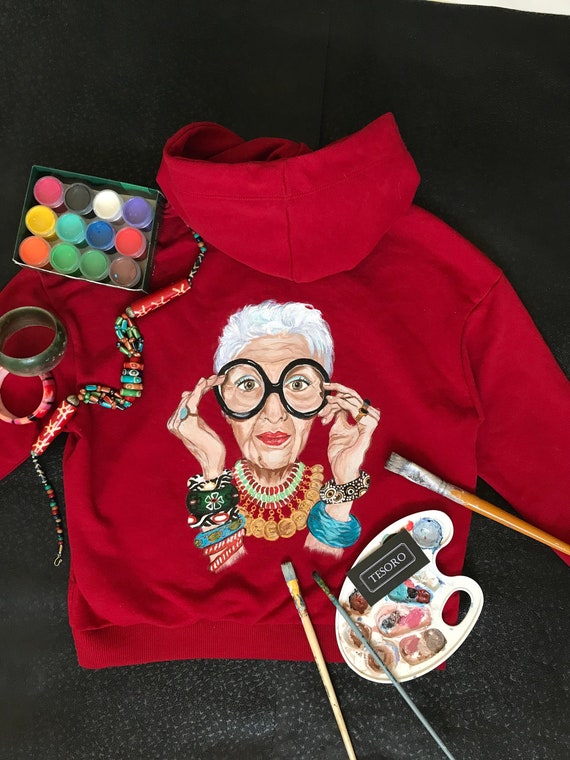 iris apfel sweatshirt