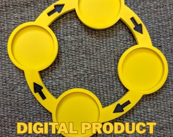 Life Cycle Tray STL | 3D Printable Montessori Tray | Sensory Learning File | Nature Study Activity | Digital Download